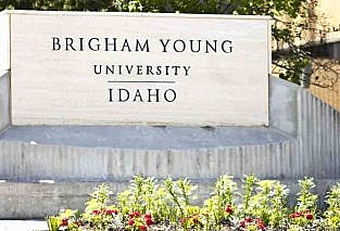 Brigham Young University - Idaho | stone sign