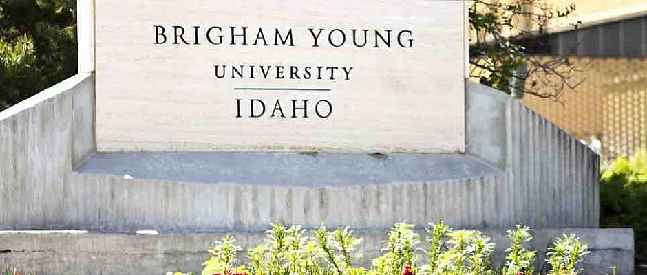 Brigham Young University - Idaho | stone sign